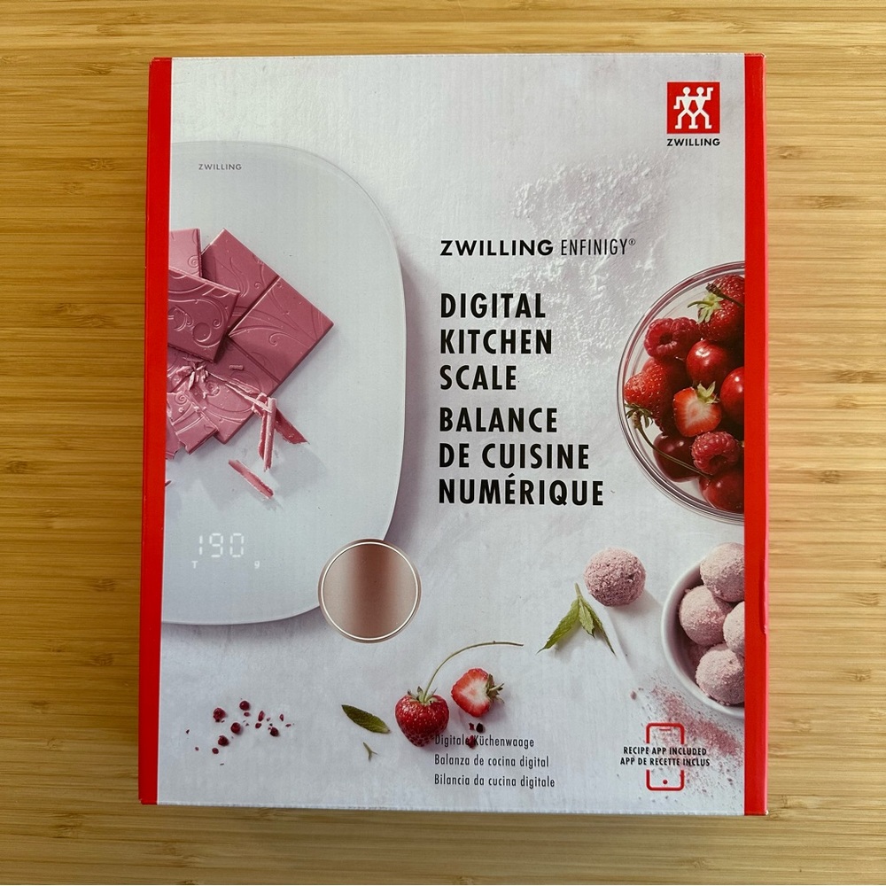 ZWILLING Enfinigy Digital Kitchen Scale – Precision Weighing & Sleek Design ⚖️